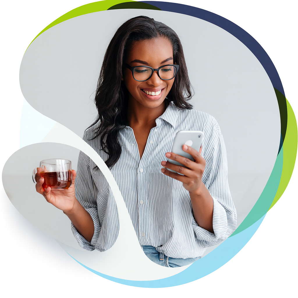 Scroll On Digital Marketing girl